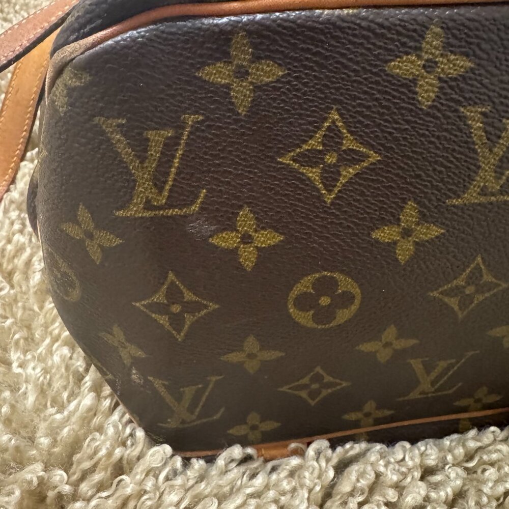 Louis Vuitton LV Shoulder Bag Sac Shopping Brown Monogram - Picture 5 of 9